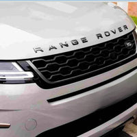 Car Emblems Badge for Land Rover Range Rover/Range Rover Sport/Range Rover Velar,1PCS/2PCS DIY Badge Decoration Hood Body Exclusive Logo Sticker Self-Adhesive Modification Replacement Accessories