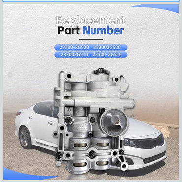 23300-2G520 Oil Pump Shaft Balance Assembly for 2009-2015 Kia Optima Sorento Hyundai Sonata Azera 2.0L 2.4L Hyundai Sonata Azera 2.0L 2.4L Replace# 233002G520 233002G510 23300-2G510