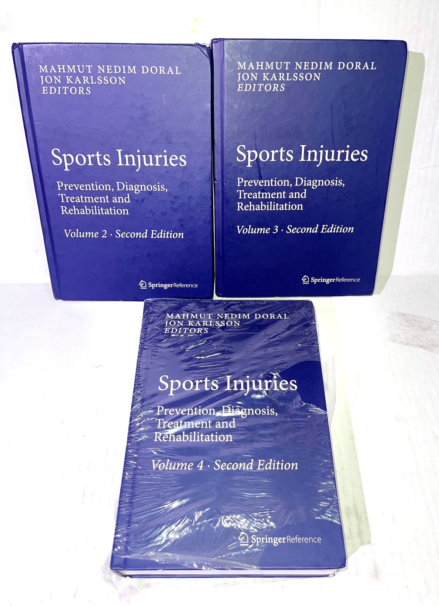 Sports Injuries Prevention, Diagnosis, Treatment & Rehabilitation
Volume 2-4 Second Edition Springer Reference VOLUME 2, 3 & 4