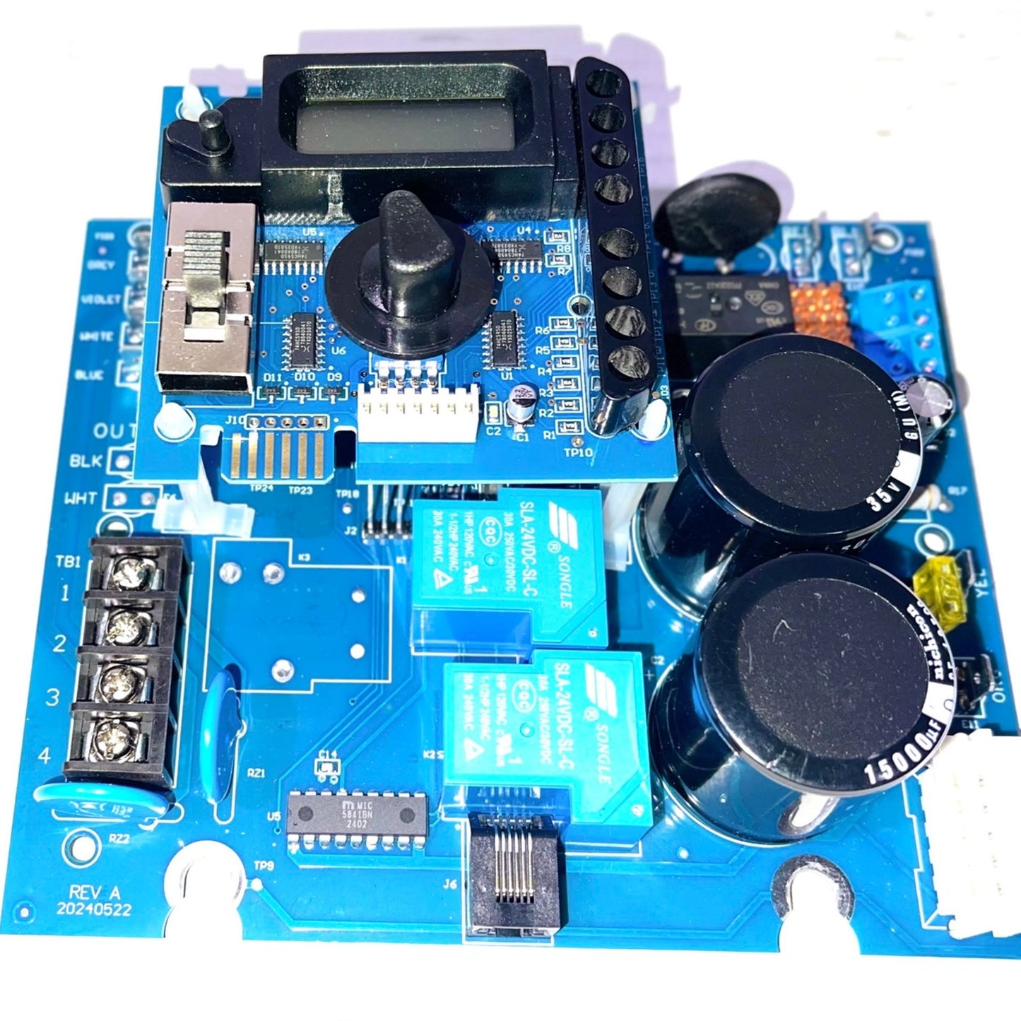 GLX-PCB-RITE Main Circuit Board & GLX-PCB-DSP Display Board with Hayward Goldlin