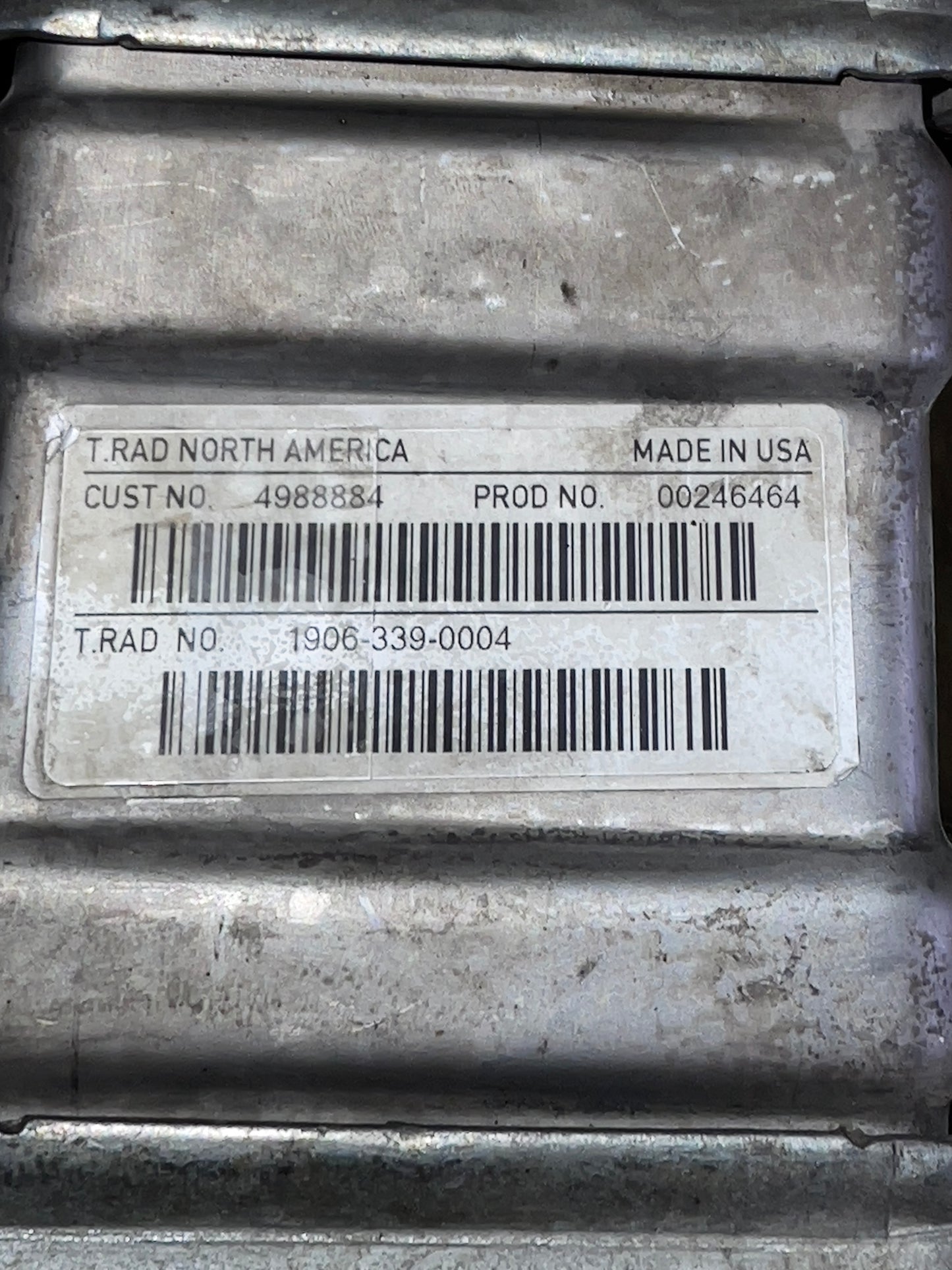 904-388 EGR Exhaust Gas Recirculation Cooler Dodge Ram 1500 2500 3500 4K Dorman