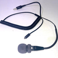 IMSA Coil Cord Helmet Kit 3.5mm Ear Buds Jack Noise Cancelling Dynamic Microphone Rugged Radios