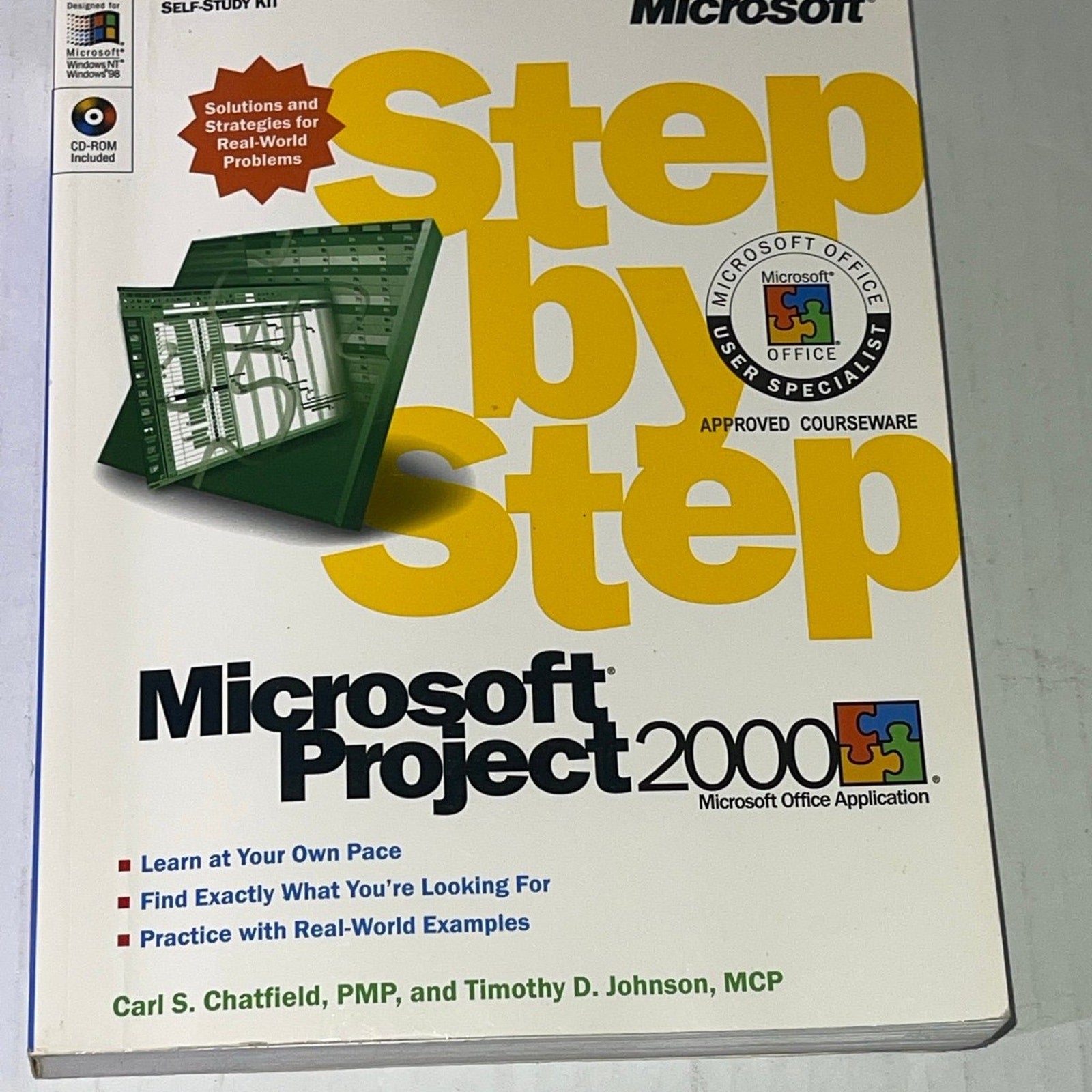 Microsoft Project 2000 Step by Step (Step by Step) ISBN-13: 978-0735609204, ISBN-10: 0735609209