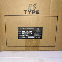 Commercial Self-Draining Steam Generator Shower System CGOLDENWALL 6KW Home Steam Bath Spa Generator 30 min to 12 Hours with Auto Drain 95-131℉ for