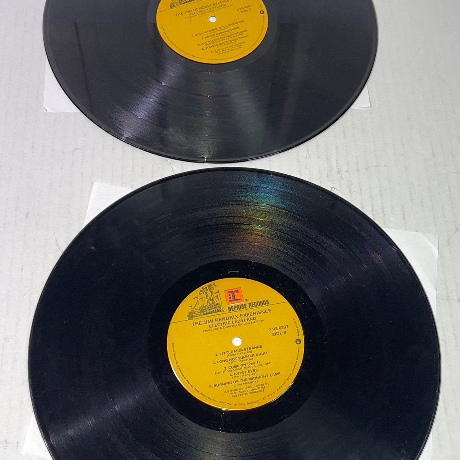 The Jimi Hendrix Experience ELECTRIC LADYLAND - Reprise Records 1968 DOUBLE Vinyl LP Record Album