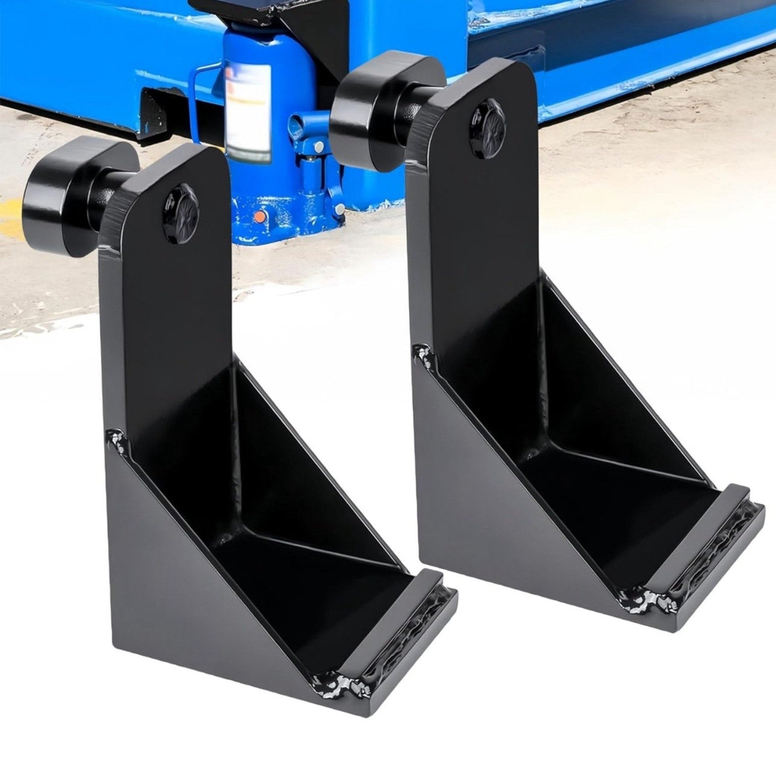 Shipping Container Jack Lug, with Limiter, Shipping Container Jack Lifter, Shipping Container Accessories Attachment - Storage Container Leveler Booster, 2PK