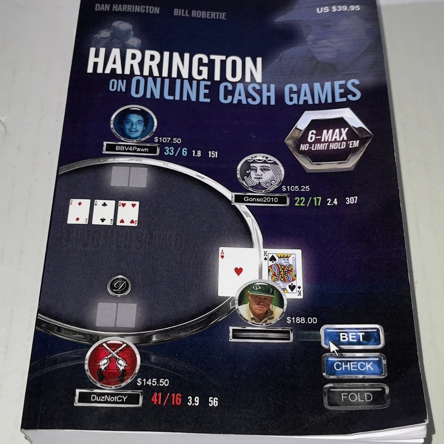 Harrington on Online Cash Games: 6-Max No-Limit Hold 'em (Harrington Cash Game Series)