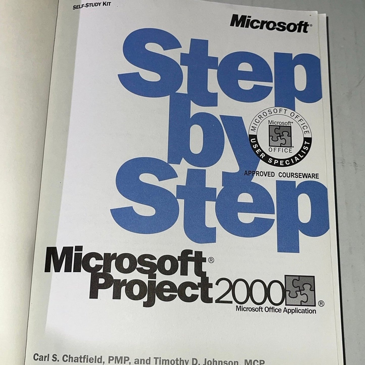 Microsoft Project 2000 Step by Step (Step by Step) ISBN-13: 978-0735609204, ISBN-10: 0735609209