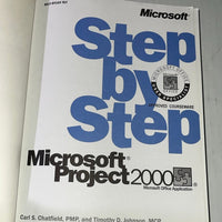 Microsoft Project 2000 Step by Step (Step by Step) ISBN-13: 978-0735609204, ISBN-10: 0735609209