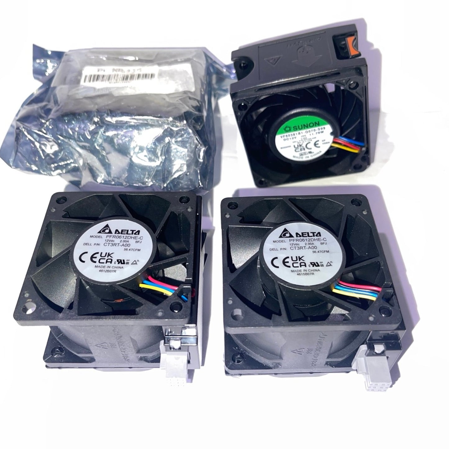 Delta PowerEdge Server Fan 4X Dell R530/R530XD/R750/R750XS – PFR0612DHE-C
