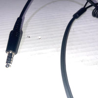 IMSA Coil Cord Helmet Kit 3.5mm Ear Buds Jack Noise Cancelling Dynamic Microphone Rugged Radios