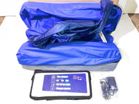 Alternating Pressure Seat Cushion for Wheelchairs with 24 Hour Air Pump Self Inflating Air Cell Cushion Pad for Pressure Relief Ulcer & Bed Sore Prevention Relieve Coccyx Tailbone Pain