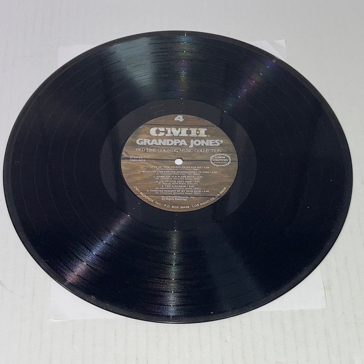 Grandpa Jones Old Time Country Music collection CMH 9010 (LP vinyl record) Original from 1979