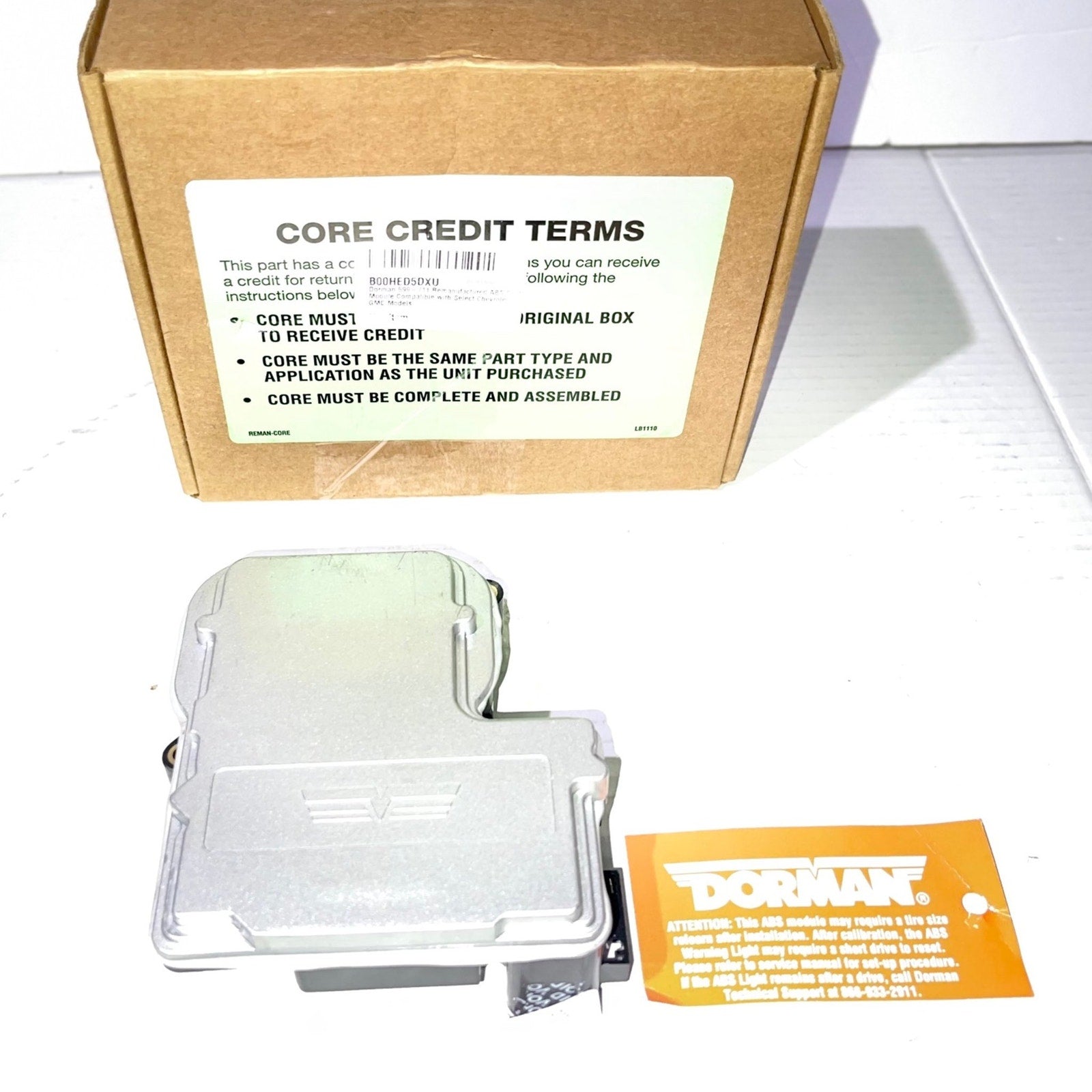 ABS Control Module Chevy / GMC BLAZER S10 JIMMY SONOMA Remanufact Dorman 599-711