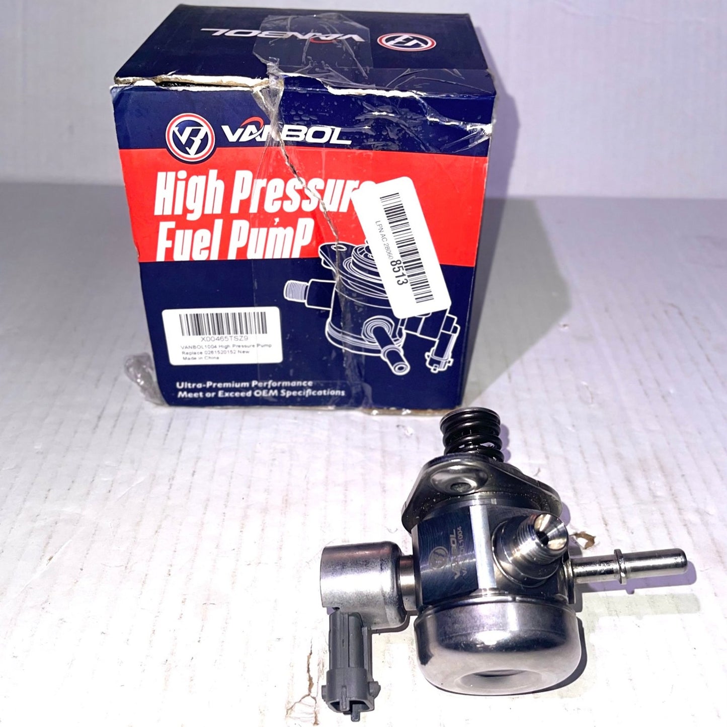 High Pressure Fuel Pump for 2012-2018 Ford Edge Escape Explorer Focus Fusion Police Sedan Land Rover Discovery LR2 Range Rover Evoque Lincoln MKC MKT MKZ L4 2.0L Replace 0261520152