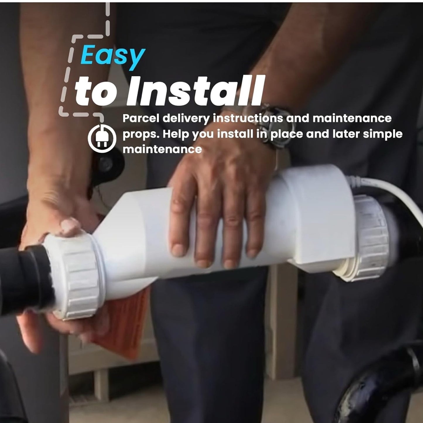 T-3 Salt Cell Replacement For Hayward W3T-Cell-3 Salt Generator Up To 15,000GALS