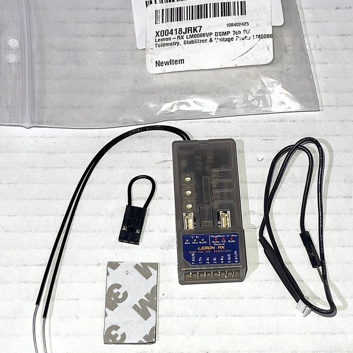 Buddy RC for Spektrum Full-Range DSMP Telemetry Stabilizer DSMX DSM2 5PACK 7-CH