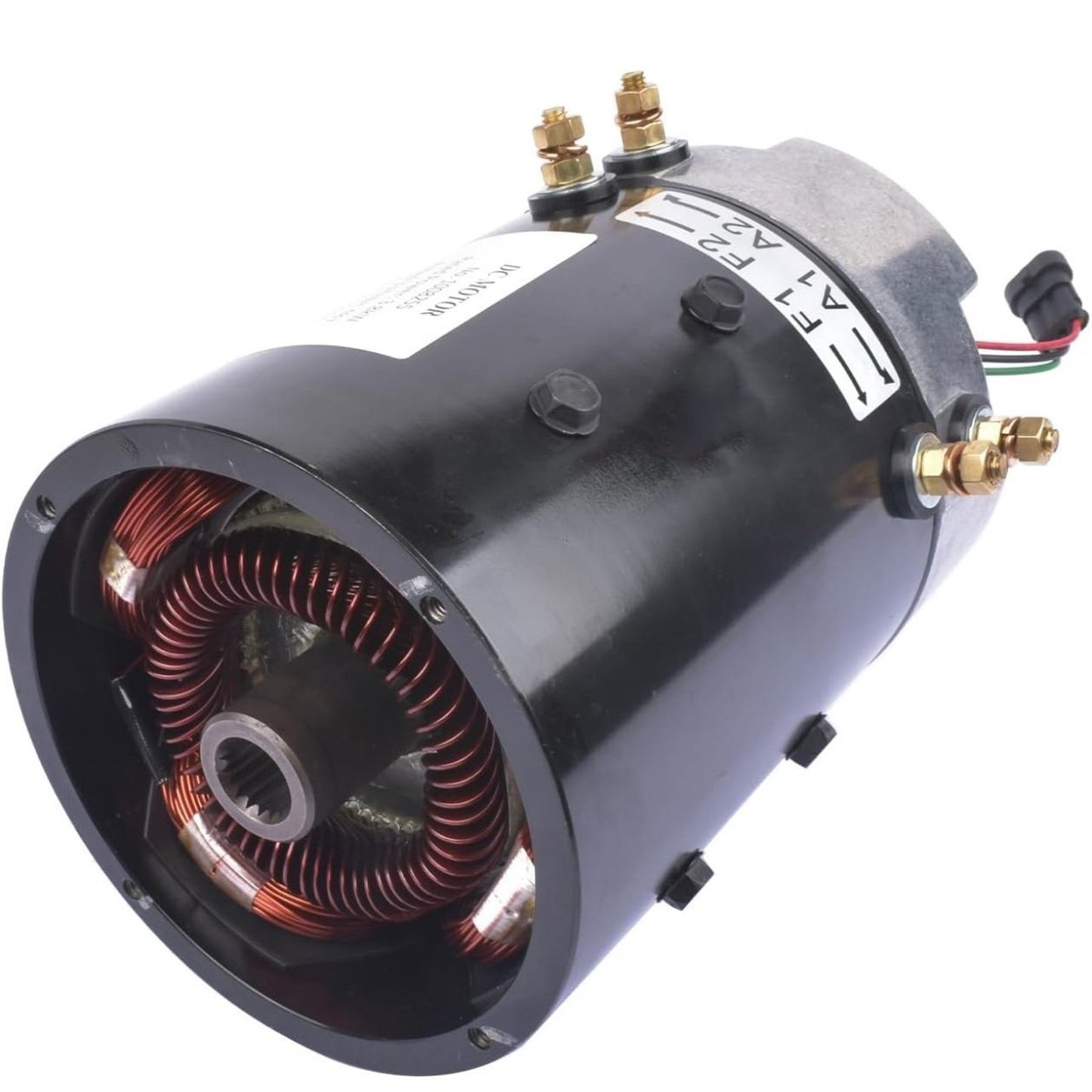 GELUOXI 48V 3.8KW Electric DC Motor for Tomberlin E-Merge Golf Cart 1008255, DA8-4012, GB9-4001, ZQS48-3.8-T