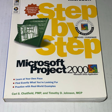 Microsoft Project 2000 Step by Step (Step by Step) ISBN-13: 978-0735609204, ISBN-10: 0735609209