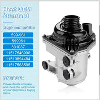 Electric Engine Water Pump For BMW E70 X5 3.0s 4.8i 2007-2009, X5 XDrive30i XDrive35d XDrive48i M 2009-2010 Coolant Pump For 599-961 11517568595 11517546996 11519894484