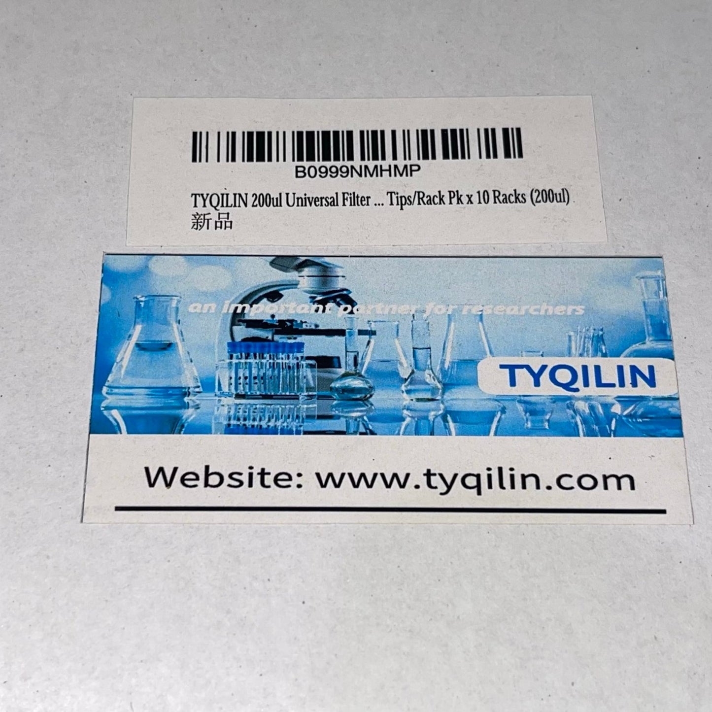 MUHWA 200 µL Filtering Pipette Tips, 200ul Universal Steriled Filter Pipette Tips, DNase and RNase Free - 10 Racks, 960 Tips