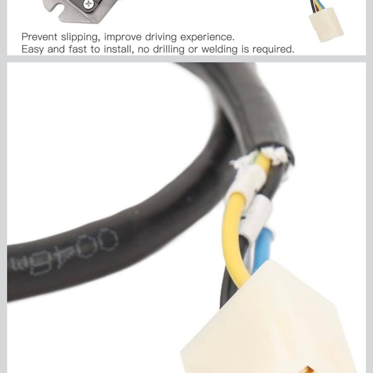 RJSQ 001 Metal Throttle Pedal 0 to 5V Accelerator Throttle Pedal Replacement for EV Cart