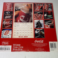 32PK Coca Cola Wall Calendar (2019) A 16-Month 2019 Calendar FACTORY SEALED LOT