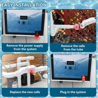 T-Cell-5 Salt Cell Replacement for Hayward, for AquaRite, AquaTrol & More – Up t