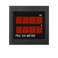 8way C13 C19 30A 120V-240V Metered PDU Current Volts Digital Meter SPD L6-30P amp PDU (06-30A-S005)