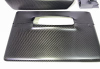 Tesla Model3 Y Car Central Control Sticker Door Window Button Column Shift Real Carbon Fiber Patch 2017-2023(Matte Carbon