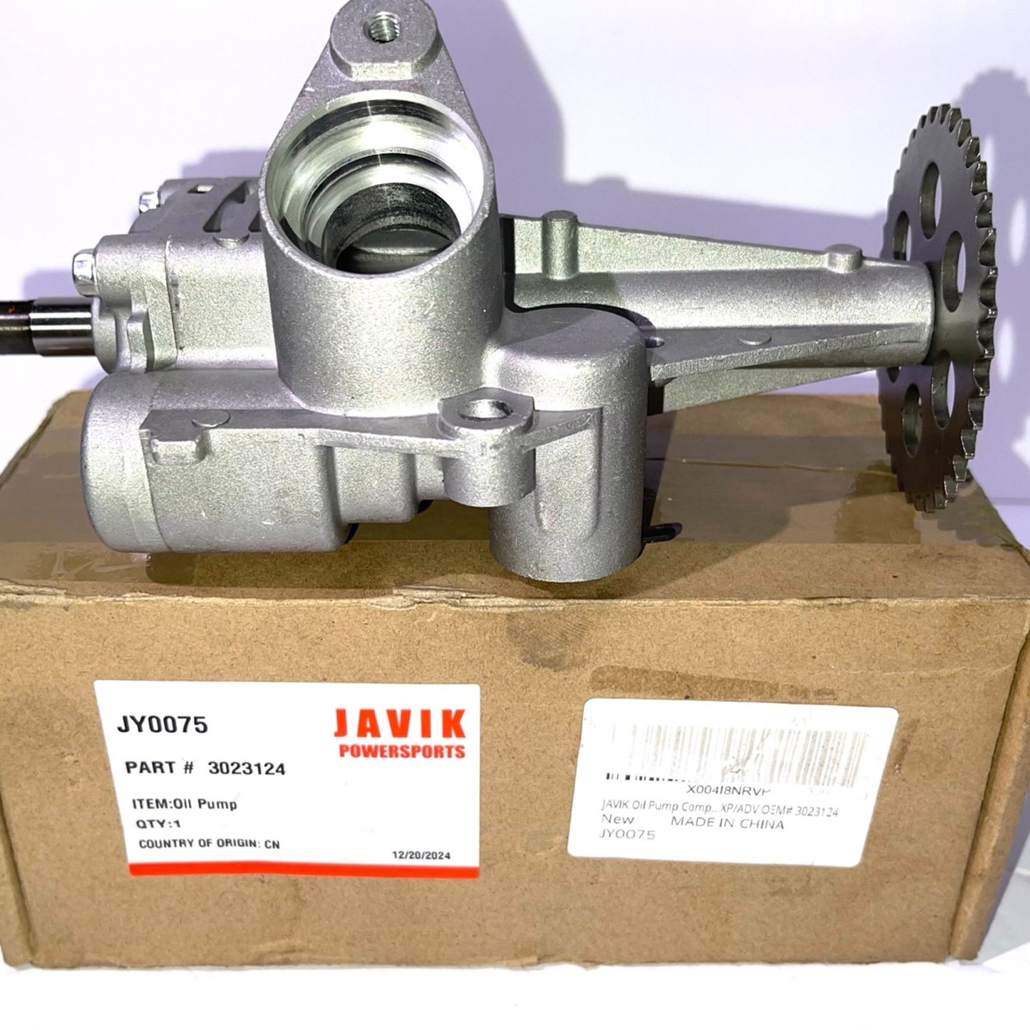 JAVIK Oil Pump for Polaris 2016-2025 RZR 1000 2017-2025 General 1000 2024-2025 Xpedition XP/ADV OEM# 3023124