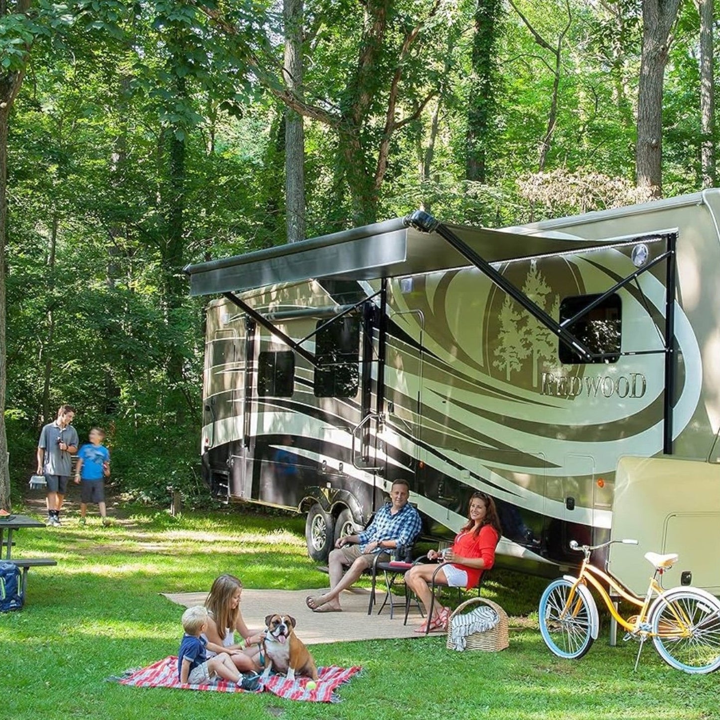 Solera Manual Crank Style Awning Drive Head Assembly - Black # 300031 (D3)