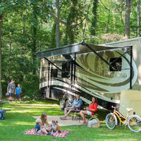 Solera Manual Crank Style Awning Drive Head Assembly - Black # 300031 (D3)