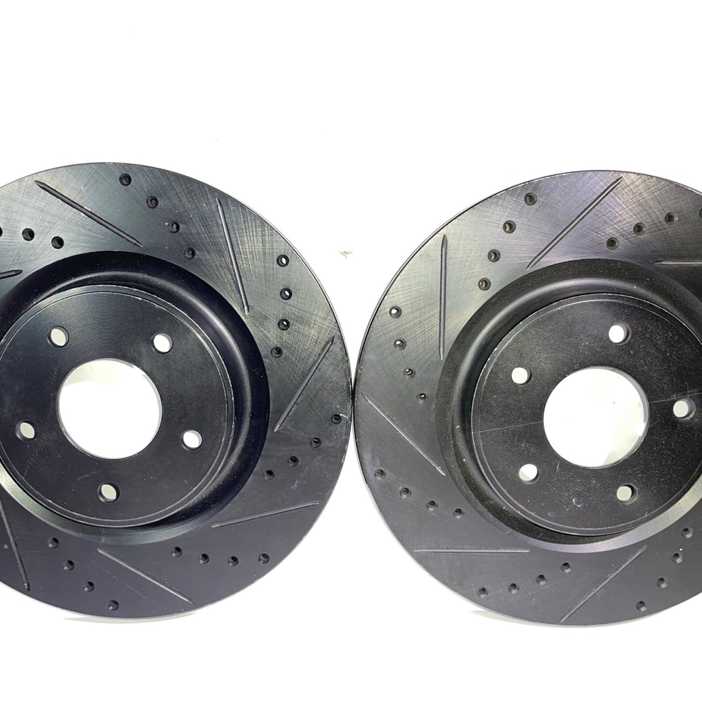 Brake Rotors For 1994-2004 Ford Mustang Rear Drilled Slotted Disc Brake Rotors | Brakes and Rotors