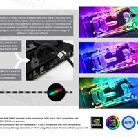 BYKSKI FULL COVERAGE GPU WATER BLOCK & BACKPLATE FOR ZOTAC GAMING GEFORCE 4070TI