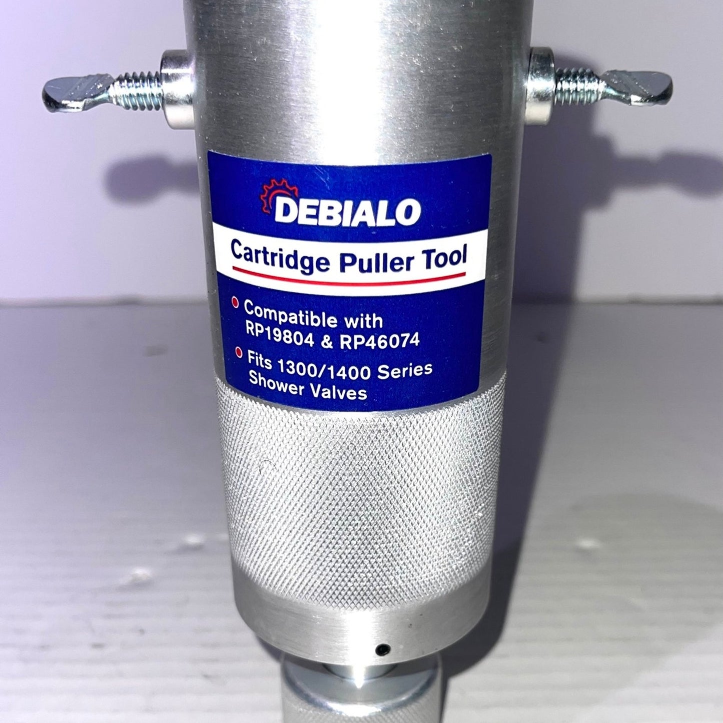 Cartridge Removal Tool for Delta Tub & Shower Faucets, Fits 1300/1400 Series RP46074 & RP19804 Cartridges, Heavy-Duty Reusable Steel Puller Extractor, Damage-Free DIY Valve Repair