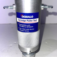 Cartridge Removal Tool for Delta Tub & Shower Faucets, Fits 1300/1400 Series RP46074 & RP19804 Cartridges, Heavy-Duty Reusable Steel Puller Extractor, Damage-Free DIY Valve Repair