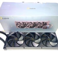 Iota L36 BK AIO CPU Cooler Liquid 360mm Temp Digital Display,ARGB Aluminum PUMP