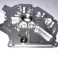 Dual Bearing Billet Side cover For GX200/Clone 196 Predator Hemi, Ghost, Tillotson 212 and 224 Engine Silver