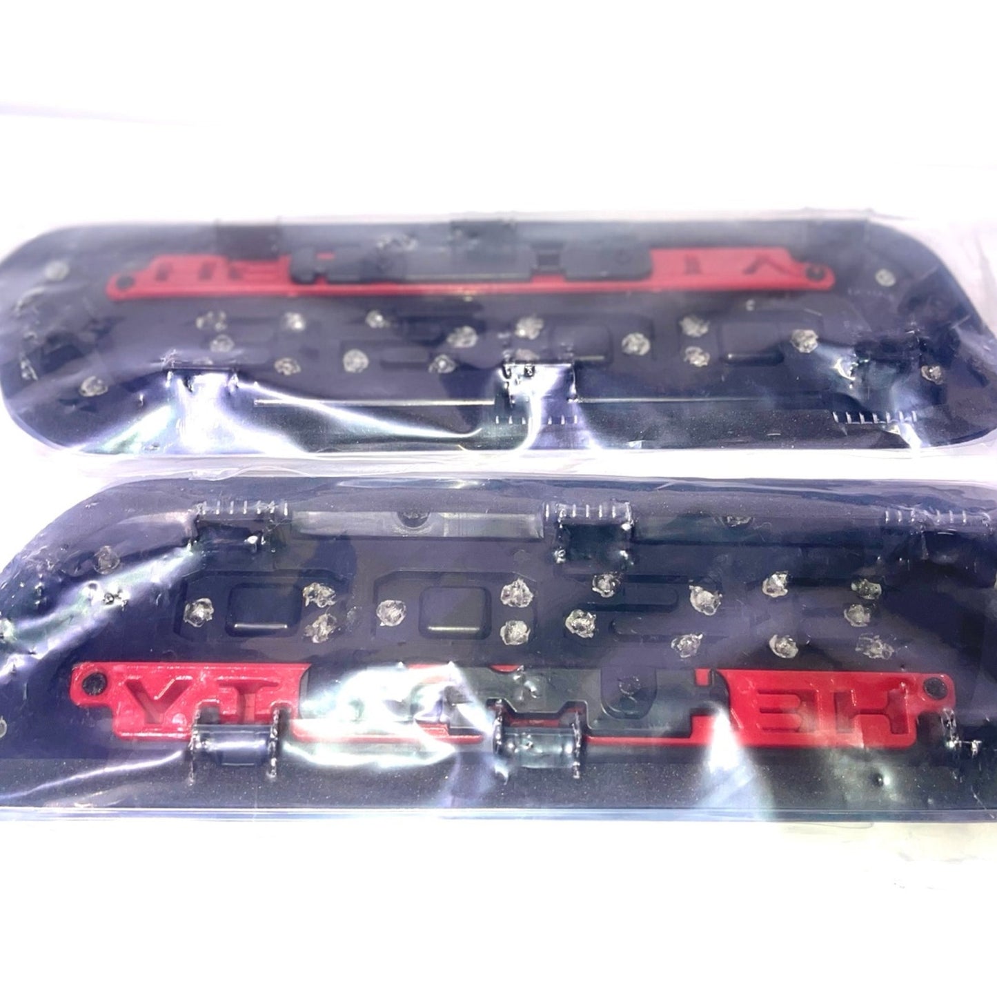 Fender Emblems 3500 Heavy Duty Left Right Side Badges Hood 68362221AB 68362220AB 2019-2022 (Chrome)