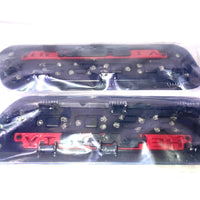 Fender Emblems 3500 Heavy Duty Left Right Side Badges Hood 68362221AB 68362220AB 2019-2022 (Chrome)