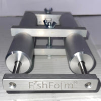 Dual Color Hand Kit Aluminium Injector for Plastisol Soft Bait Lures DIY Soft Lure Making Tool 2Х4oz Dual Mixing Color Kit