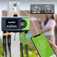 RAINPOINT WiFi Sprinkler Timer 4 Zone, Outdoor Smart Water Timer for Garden APP!
