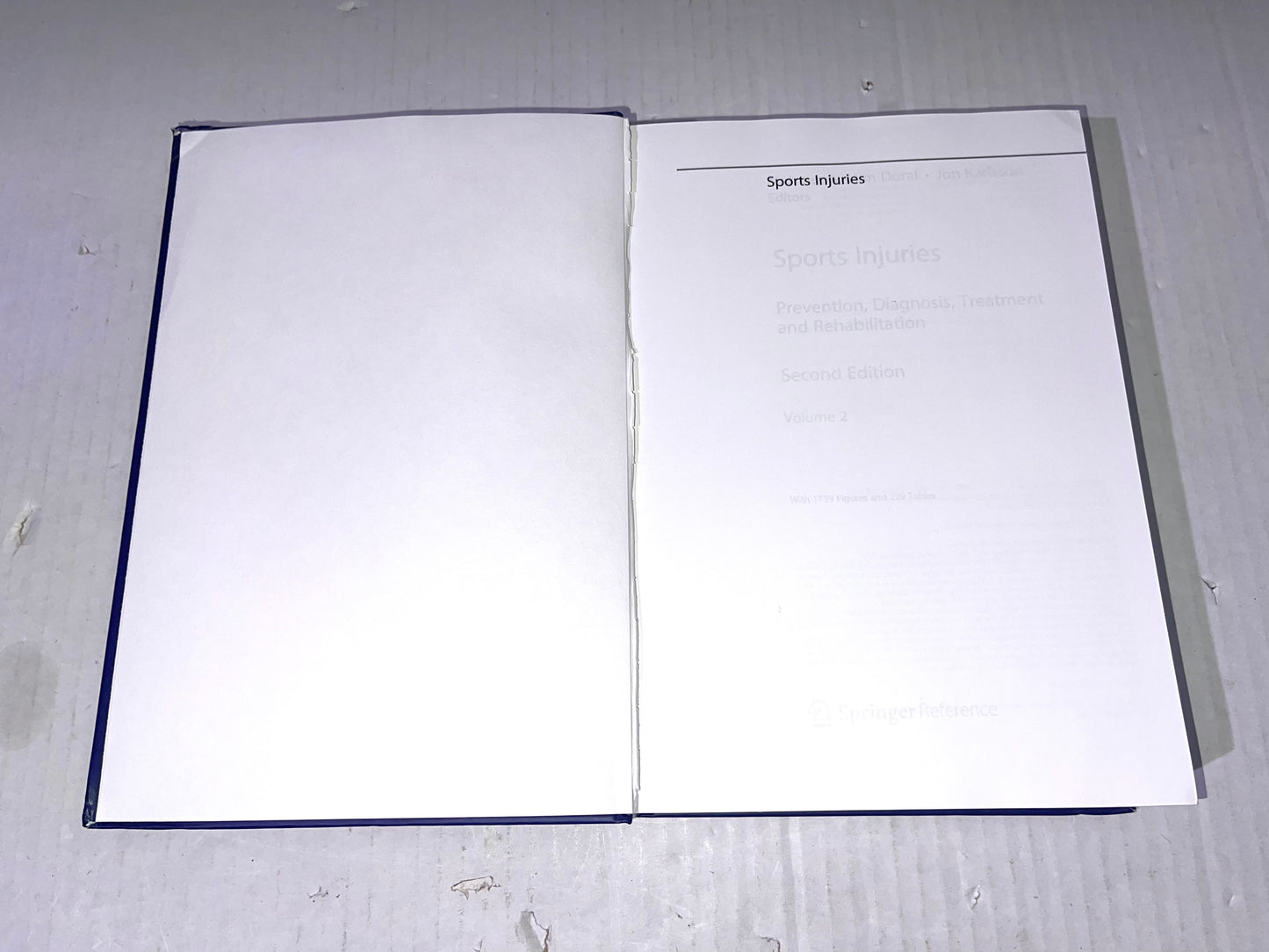 Sports Injuries Prevention, Diagnosis, Treatment & Rehabilitation
Volume 2-4 Second Edition Springer Reference VOLUME 2, 3 & 4