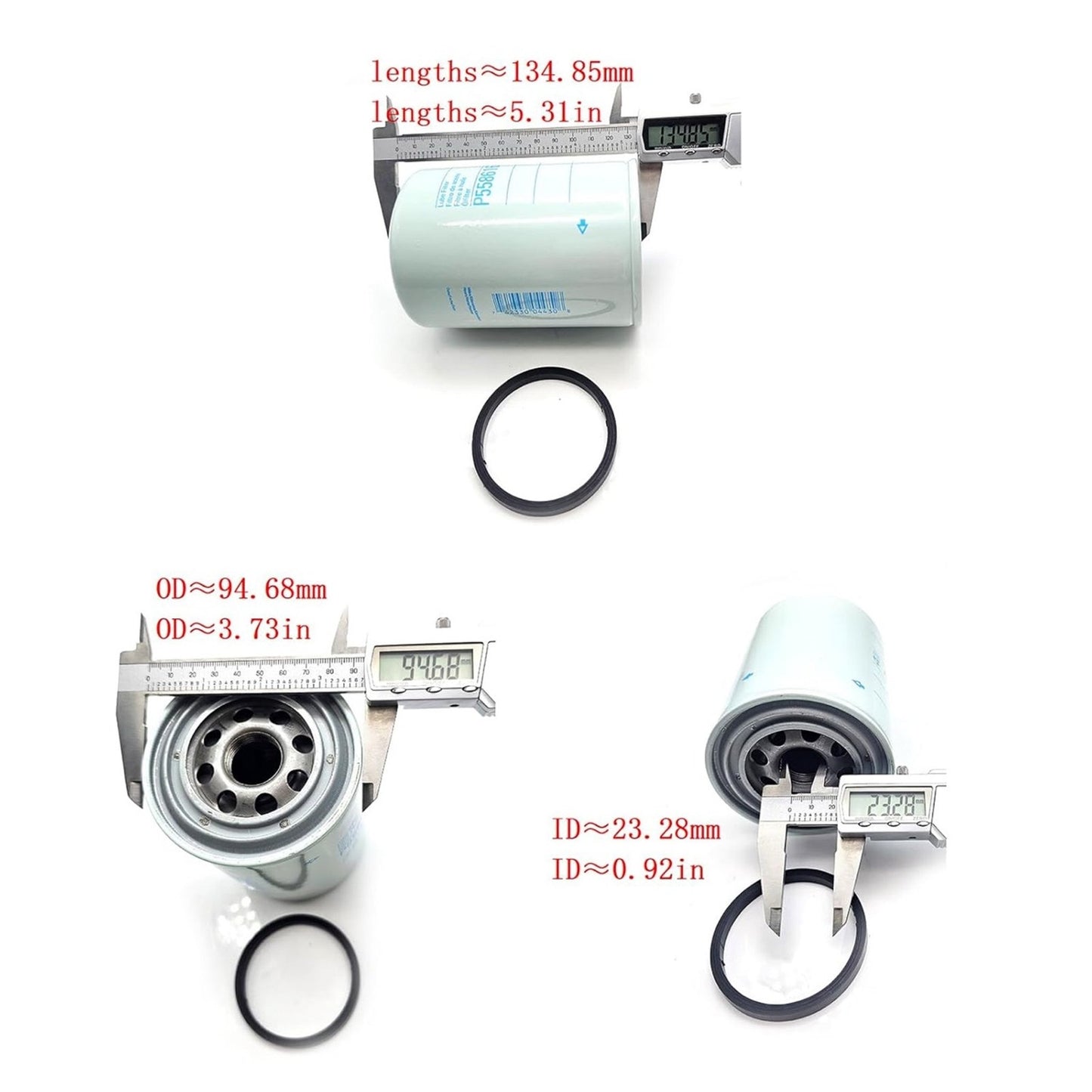Maintenance Filter Kit for Case 1845C 1840 (Axial Seal Air Filters) J934429 J93 Fits Cummins 4B3.9