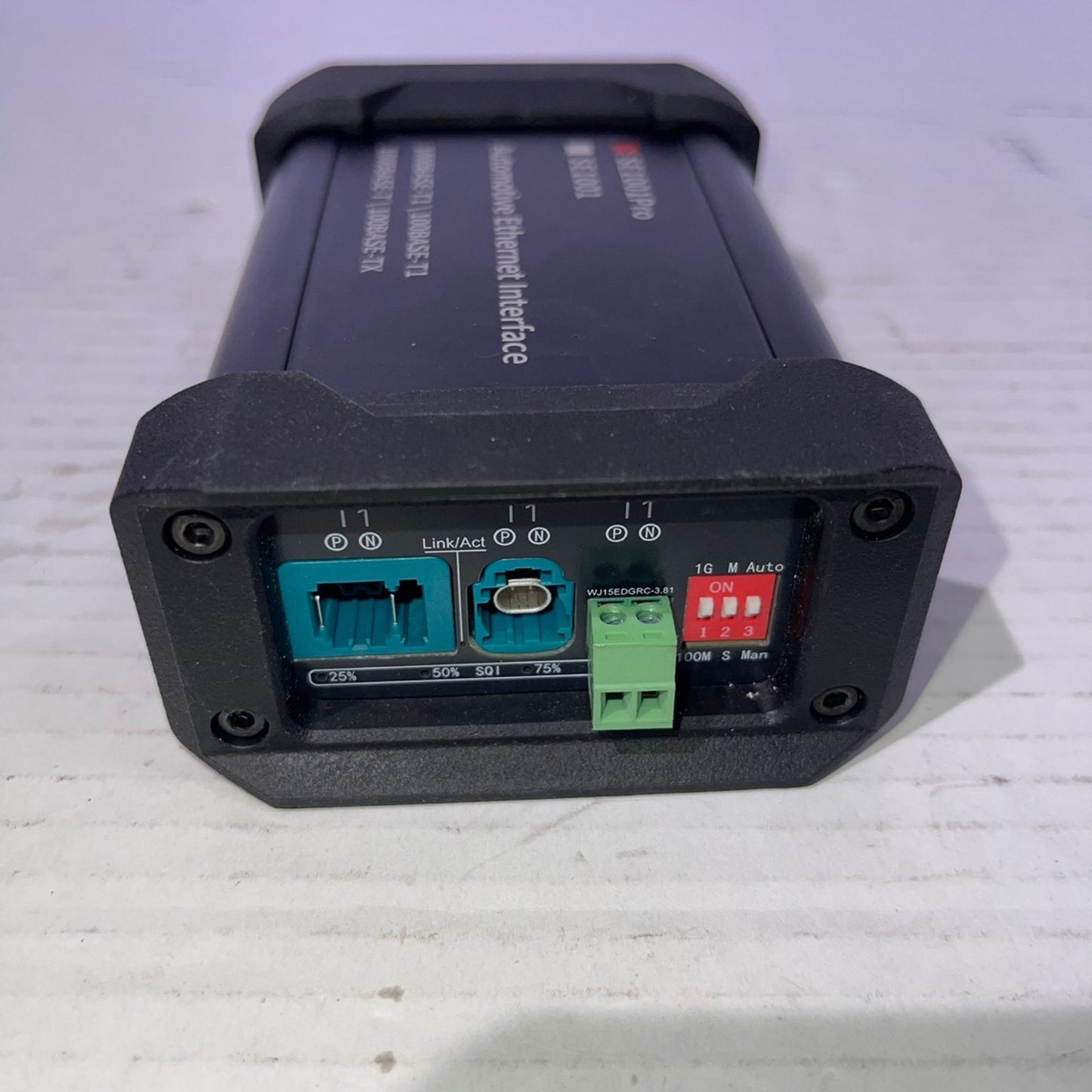 1000/100Base-T1 Automotive Ethernet Media Converter To RJ45 100Mbps/1Gbps - SE1001 Pro Automotive Ethernet Media Converter To RJ45 100Mbps/1Gbps - SE10