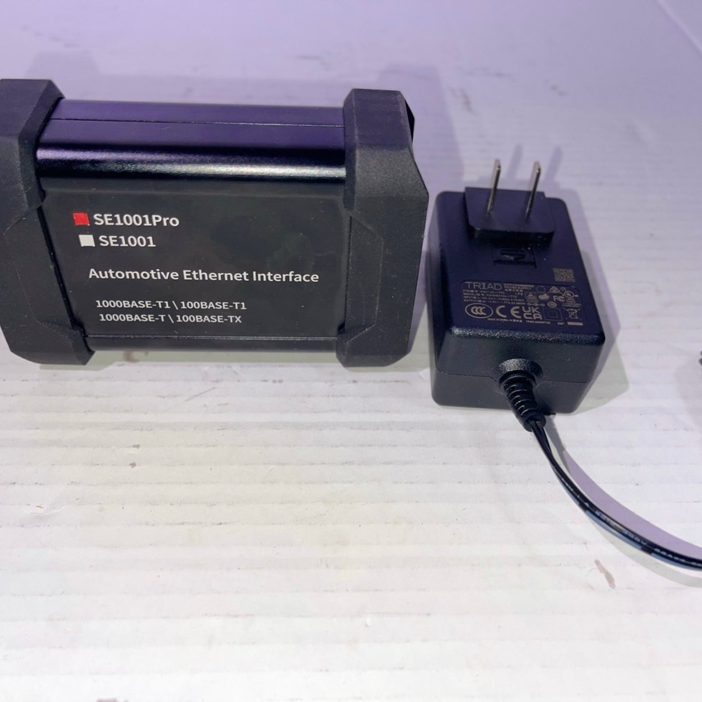 1000/100Base-T1 Automotive Ethernet Media Converter To RJ45 100Mbps/1Gbps - SE1001 Pro Automotive Ethernet Media Converter To RJ45 100Mbps/1Gbps - SE10