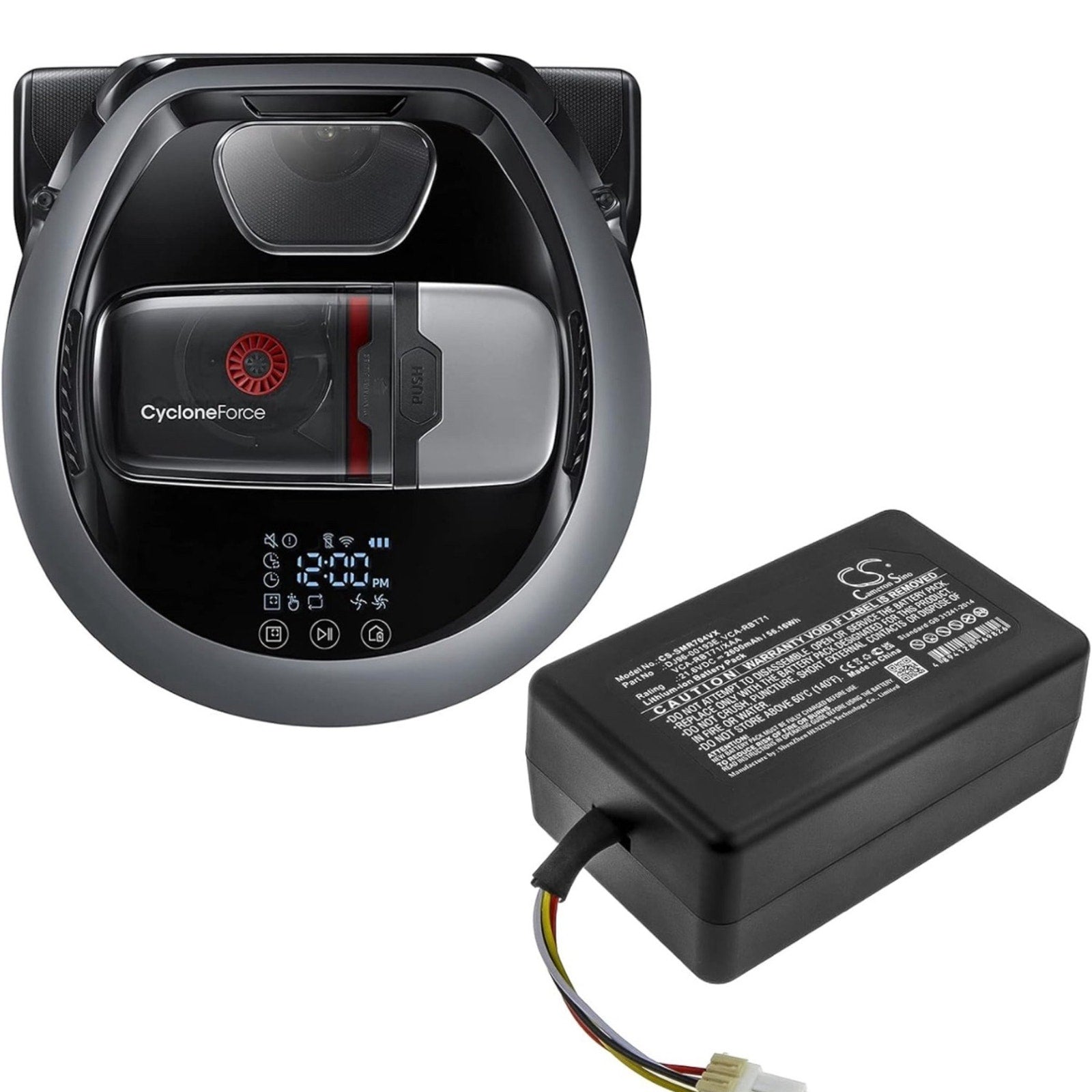 2600mAh / 56.16Wh Replacement Battery for Samsung DJ96-00193E, VCA-RBT71, PowerBo