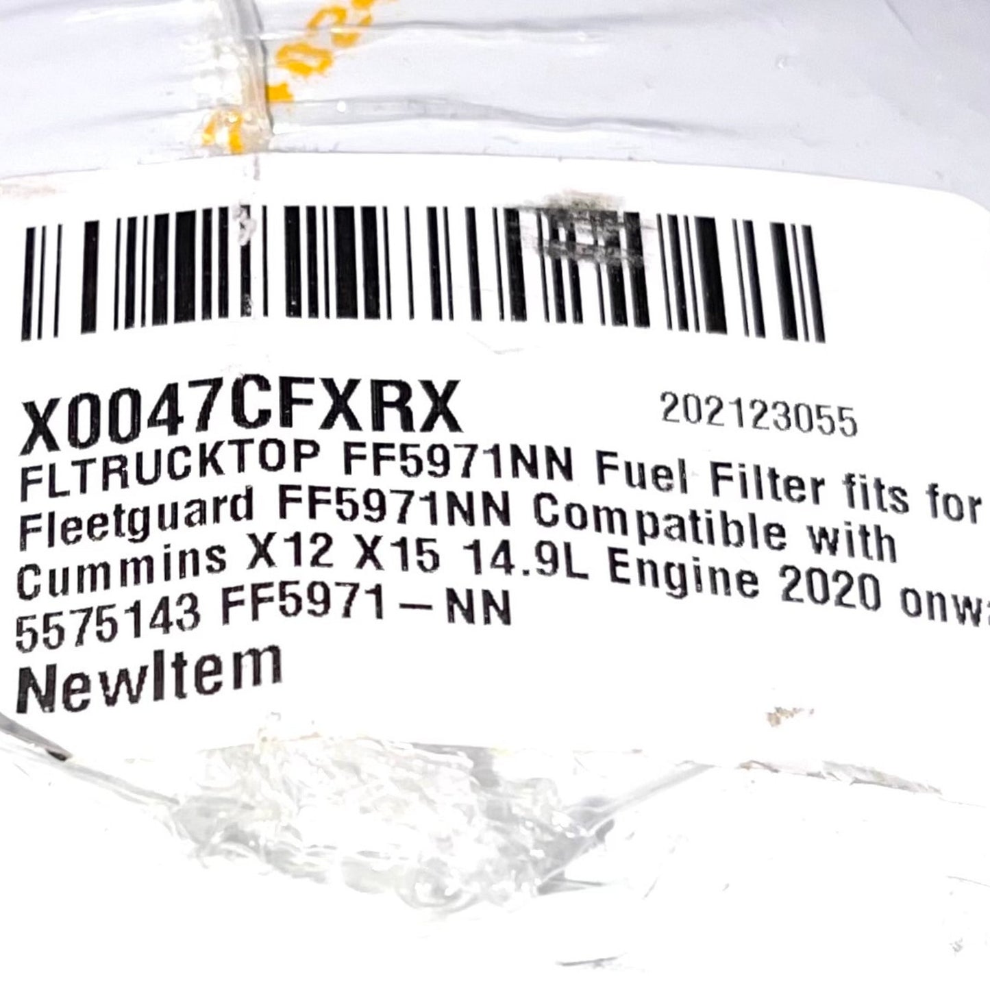 Fuel Filter Fleetguard FF5971NN for Cummins X12 X15 14.9L Engine 2020-UP 5575143