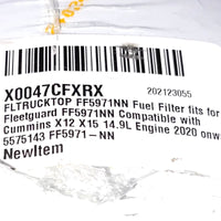 Fuel Filter Fleetguard FF5971NN for Cummins X12 X15 14.9L Engine 2020-UP 5575143